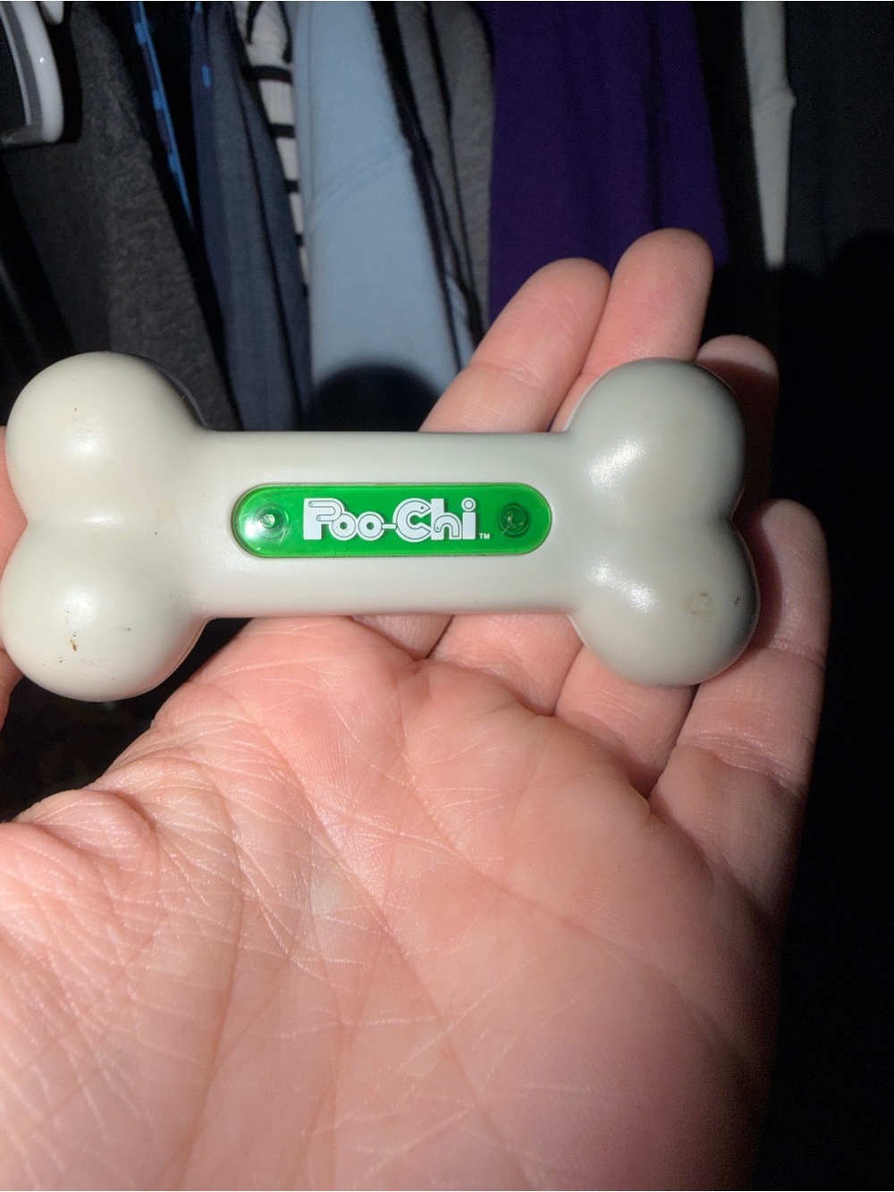 Green poo chi bone